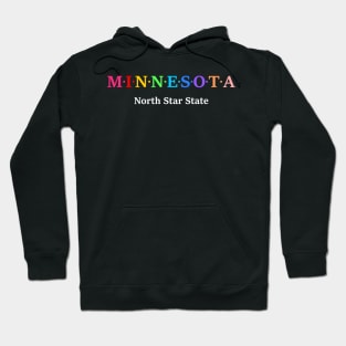 Minnesota, USA. North Star State Hoodie